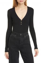 Zia Ribbed Henley Sweater at Nordstrom